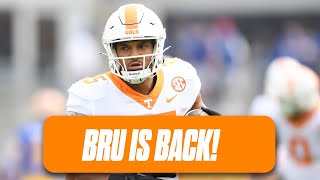 Tennessee WR Bru McCoy Announces Return to Rocky Top for 2024 Season  VolQuest [upl. by Loring115]