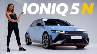 NEW Hyundai Ioniq 5 N 650HP Hot EV with MANUAL Mode  4K [upl. by Chilson74]