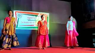 Chogada Tara Dance performance by AnuAtulya amp Vaishnavi [upl. by Qidas559]