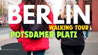 Winter Stroll Through Potsdamer Platz Christmas Market  Berlin Cold Weather Tour 4K 🎄❄️ [upl. by Nallad]