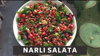 Bol Antioksidanlı Bağışıklık Güçlendiren Narlı Salata pomegranate salad with plenty of antioxidants [upl. by Gross667]