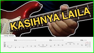 Jinbara  Kasihnya Laila IntroSoloOutro With Tabs [upl. by Fax]