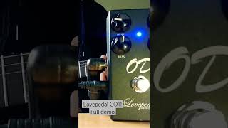 Lovepedal OD11 Demo [upl. by Mokas823]