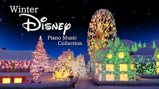 Disney Deep Sleep Winter Piano Collection for Meditation Calm and Relaxing Music No Midroll Ads [upl. by Kimber812]