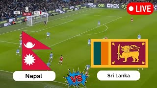 Live  Nepal vs Sri Lanka  SAFF Women’s Championship  Today football live Match 2024 [upl. by Tirrell645]