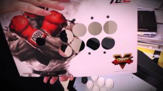 Mad Catz TE2 Fightstick  How to Change Artwork Tutorial [upl. by Robbins]