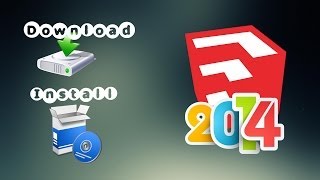 How to download and install sketchup 2014 in windows [upl. by Enyamrahs]