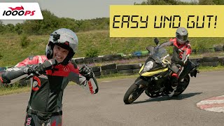 Die Suzuki VStrom 650 Zugänglichkeit und unkomplizierter Fahrspaß [upl. by Yort]