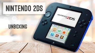 Nintendo 2DS Unboxing en Español [upl. by Airdnaxila]