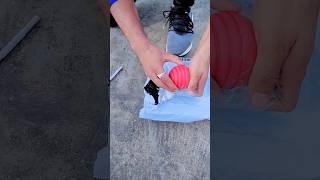 UNBOXING अजीबोगरीब Wobble Cricket Ball  First Time Experience shorts cricket unboxing [upl. by Grimbly]