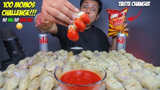 100 MOMO EATING CHALLENGE 🥟 100 DUMPLINGS EATING CHALLENGEEATING CHALLENGE FOOD CHALLENGE VIDEOS [upl. by Tiana]