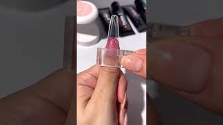 Polygel Nails Tutorial  winter edition [upl. by Eugaet96]