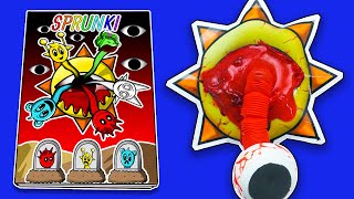 Making INCREDIBOX SPRUNKI Game Book 📚 ➕ Mr Sun Horror Sprunki Squishy Surgery DIY 소닉 테이프 [upl. by Pirbhai854]