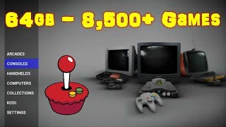 Regalad V4 64gb Retropie Image  8500 Games [upl. by Einwahs]