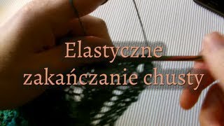 Elastyczne zakończenie chusty  Iwona Eriksson [upl. by Micheal]