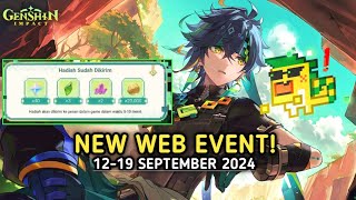 Guide New Web Event Kinich  Event Petualangan Telur Saurian  Genshin Impact 50 Event [upl. by Netsirhc280]