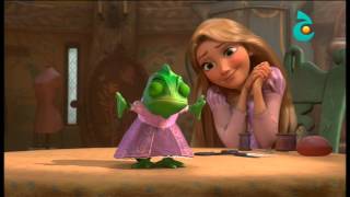 Tangled HD اغنية رابونزل في السابعة صباحاً انا استيقظ [upl. by Kristofor]