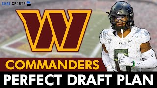 Washington Commanders PERFECT Plan For The 2023 NFL Draft [upl. by Rudman]