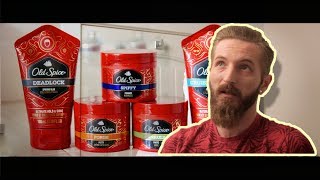 Помада для волос Water based Pomade Old Spice мужская Обзор [upl. by Penni]