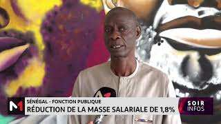 Sénégalfonction publique  réduction de la masse salariale de 18 [upl. by Rotow]