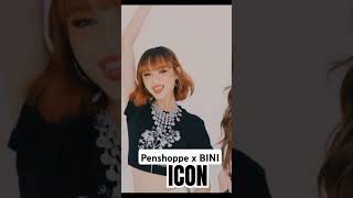 Penshoppe x BINI  ICON bini penshoppexbini icon opm ppop [upl. by Georas]