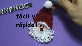 COMO TEJER SANTA CLAUS PEQUEÑO GANCHILLO CROCHET [upl. by Arianne732]