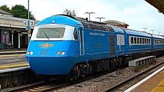 Midland Pullman HST at Taunton  quotTorbay Riviera Pullmanquot 090724 [upl. by Humbert]