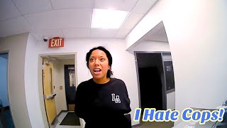 FCKING HATE COPS  Drunk Woman Berates Cop Still Goes To Jail [upl. by Dweck]