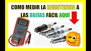 Como Medir La RESISTENCIA DE LAS BUJÍAS ✅ Y Saber Si Esta Buena o Mala ▶⏬ [upl. by Mossberg]