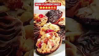 Easy Chocolate Florentines  How To Make FLORENTINE COOKIES 😋😋😋😋😋 [upl. by Llennhoj918]