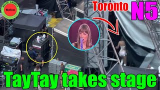 Taylor Swift excitedly takes the stage at the Rogers Centre for N5 Eras Tour Toronto [upl. by Beryle490]