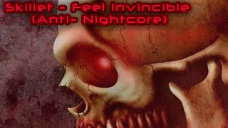 Skillet  Feel Invincible Anti  Nightcore [upl. by Iliram]