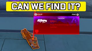 Apex Legends LIVE  NEW UPDATE Hunting The Super Rare EPG Grenade Launcher [upl. by Kendal878]