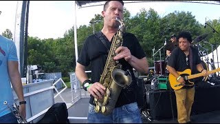 LIVE SAX SOLO • PASS THE PEAS w SUPERBAD GROOVE [upl. by Ssepmet663]