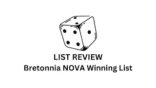 Did This Bretonnia List Break The Dragon Meta  Warhammer Old World NOVA List Review [upl. by Aihseyt970]