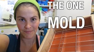 Christmas Soapmaking using THE ONE MOLD  Review [upl. by Lekkim]