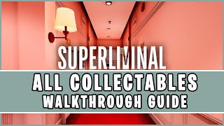 Superliminal  All Collectables Walkthrough Guide [upl. by Derril]