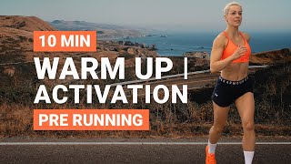 10 MIN RUNNING WARM UP amp ACTIVATION  Mobility Routine  Follow Along  Best Pre Running Routine [upl. by Eisyak]