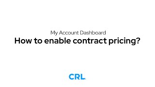 How to enable contract pricing [upl. by Sande]