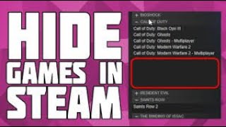 How To HideUnhide Game On Steam By TechnoTechYT TechnoTechYTOfficial technotechyt [upl. by Sabrina]