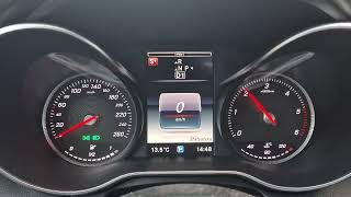 Mercedes C250 CDI 4matic S205 0100 acceleration 204HP [upl. by Ssegrub]