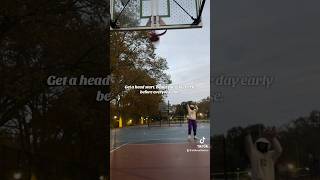 Get A Head Start Begin Your Day Early basketball motivationalvideo [upl. by Elita]