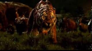 The Jungle Book 2016 Shere Khan VS Baloo Clip in HD [upl. by Araem]