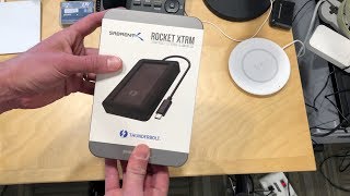 Sabrent Rocket XTRM Unboxing and Teardown  NVME Thunderbolt SSD [upl. by Culbert]