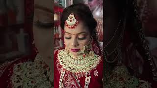 arohibeautyparlour powayan bridalmakeup powayan 👍 subscribe ❤️ [upl. by Kemppe]