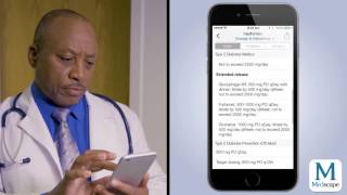 Medscape App – Using the Drug Lookup Tool [upl. by Ynettirb]