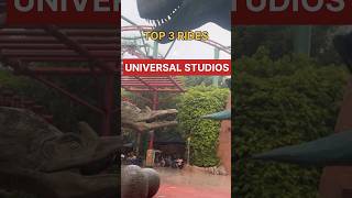 Top 3 Rides at Universal Studios Singapore universalstudios [upl. by Odlaw]