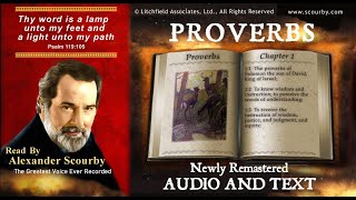 20  Book of Proverbs  Read by Alexander Scourby  AUDIO amp TEXT  FREE on YouTube  GOD IS LOVE [upl. by Yrrag812]