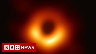 First ever black hole image released  BBC News [upl. by Tabshey]