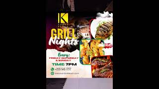 Kombo Beach Resort Grill Night  The Gambia [upl. by Rozanne]